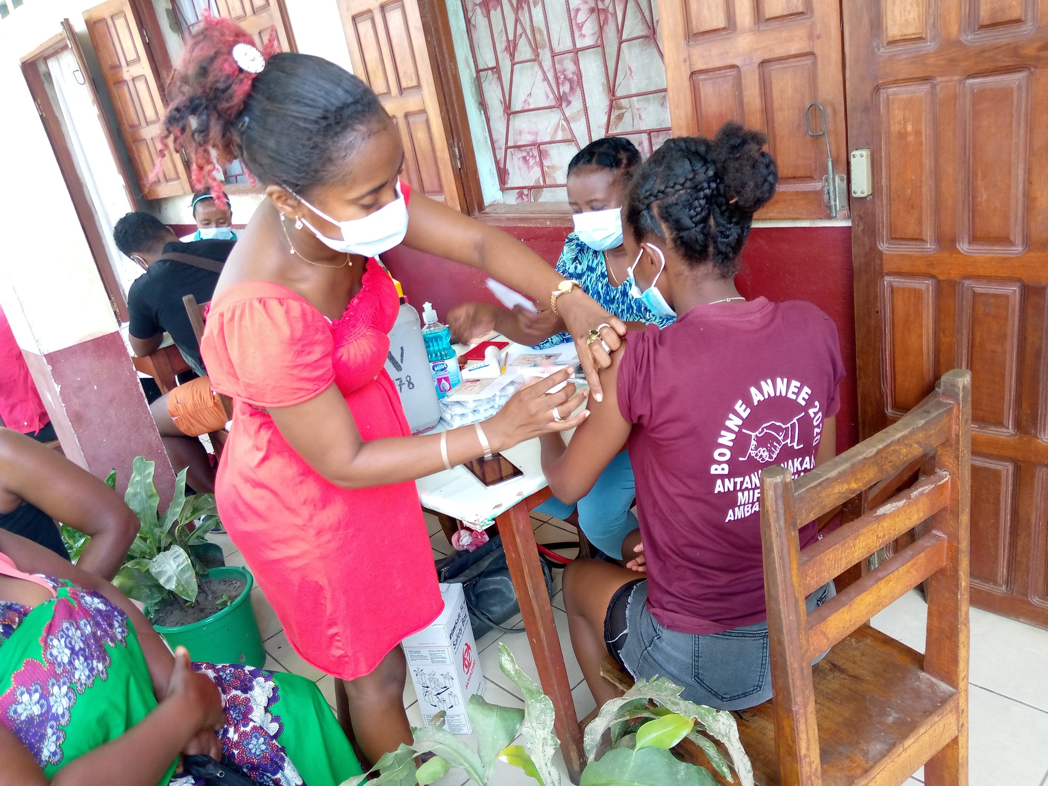 Les agents de santé de la SDSP Ambanja